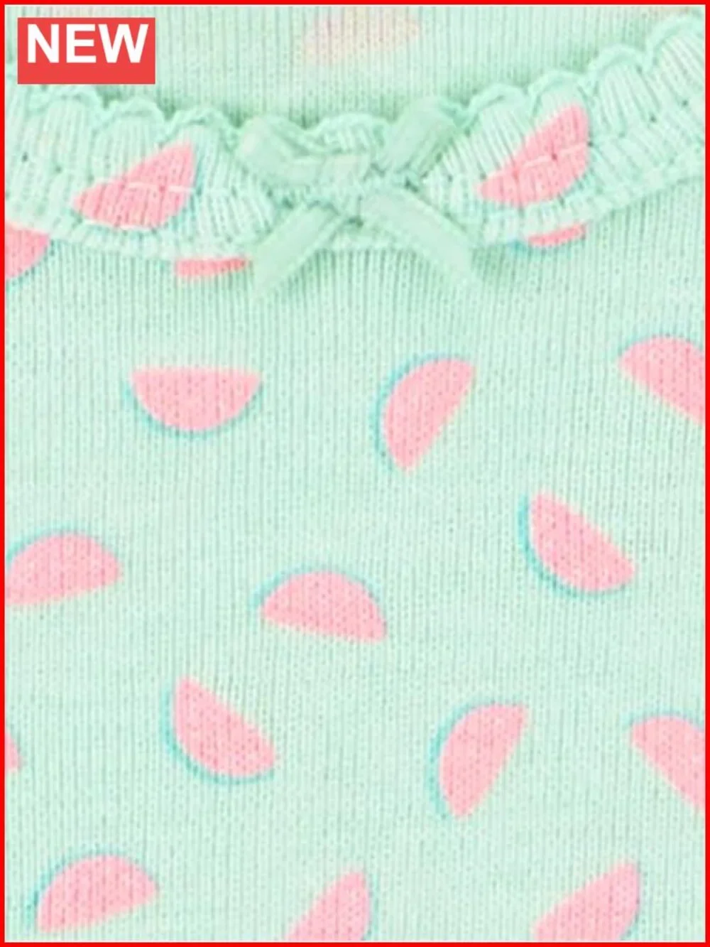 Baby Girls 6 Pack Short Sleeve Bodysuits Snap Closure Tagless